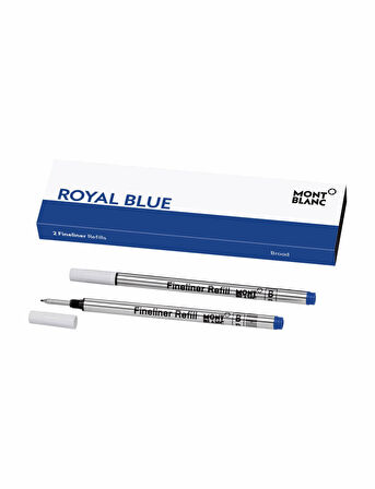 Montblanc 2 Fineliner Refill Broad Royal Blue 128249