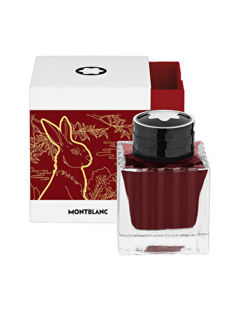 Montblanc Legend Of Zodiac, Tavşan, Kırmızı Renkli Mürekkep Şişesi 50 ml 129485