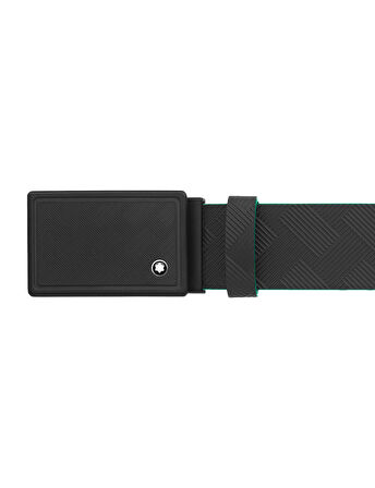 Montblanc Siyah 35 mm Deri Kemer 129993