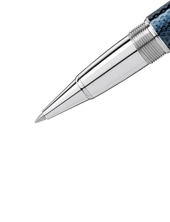 Montblanc Meisterstück Solitaire Blue Hour Legrand Rollerball Kalem 132097