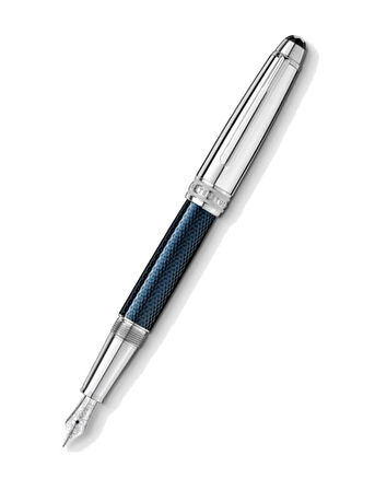Montblanc Meisterstück Solitaire Doué Blue Hour Classique Dolma Kalem 132100