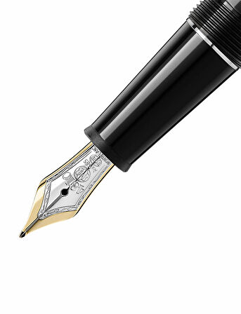 Montblanc Meisterstück Platin Kaplamalı Dolma Kalem 132468