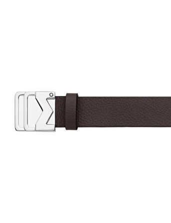 Montblanc Graneli Abanoz 35 mm Deri Kemer 198642