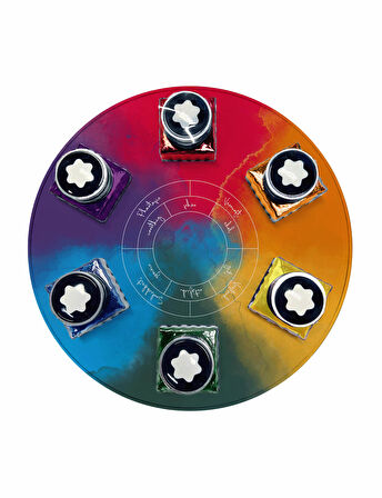 Montblanc Writers Edition Homage to Johann Wolfgang Von Goethe Mürekkep Seti - 6 x 30 ml 134526