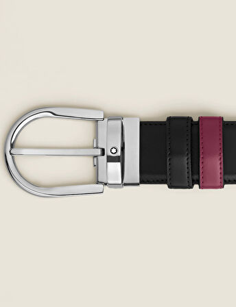 Montblanc At Nalı Tokalı İki Taraflı Deri Kemer 199640