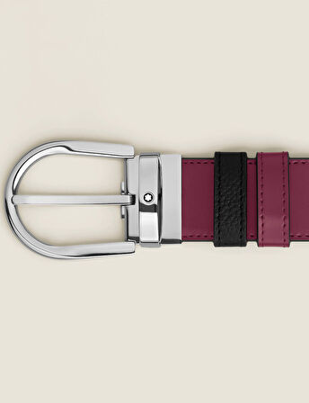 Montblanc At Nalı Tokalı İki Taraflı Deri Kemer 199665