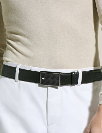 Montblanc Siyah Deri Kemer 199652