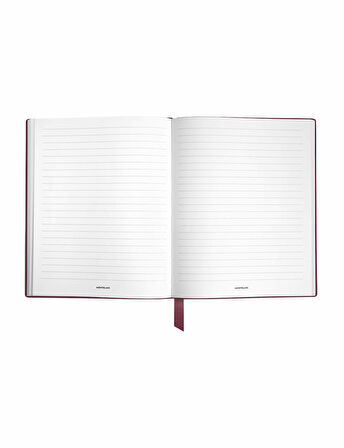 Montblanc Extreme 3.0 Bordo-Astarlı Cep Boy Deri Not Defteri 134704