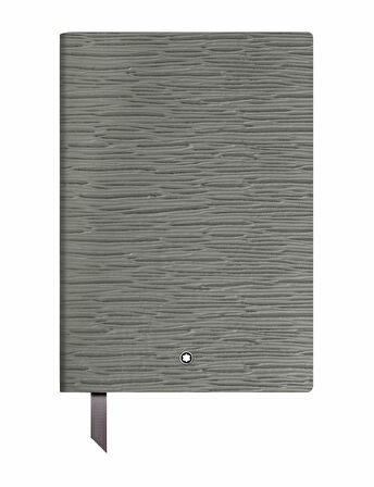 Montblanc 4810 Medium Gri Deri Küçük Boy Defter 134711