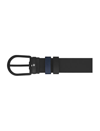Montblanc Nal Tokalı 35 mm Çift Taraflı Deri Kemer 220023
