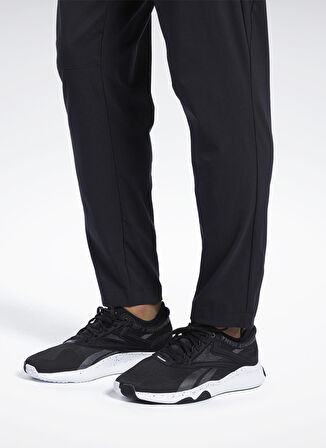 Reebok Fj4060 Wor Woven Pant  Bağlamalı Fitted  Siyah Erkek Eşofman Altı