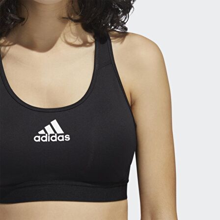 Adidas FJ7262 Dont Rest Alphaskin Dolgulu Siyah Spor Bra