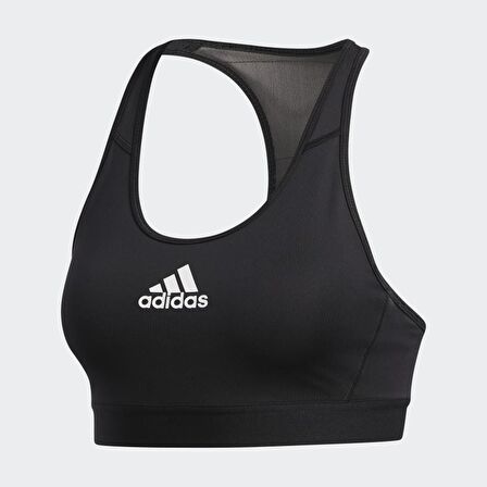 Adidas FJ7262 Dont Rest Alphaskin Dolgulu Siyah Spor Bra