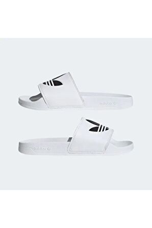 adidas Beyaz - Siyah Erkek Terlik FU8297 ADILETTE LI