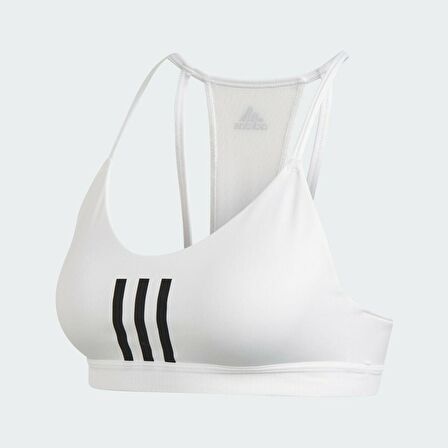 adidas All ME 3-Stripes Mesh Bra Kadın Büstiyer