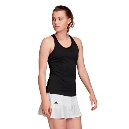 Adidas FK6981 Club Tank Kadın Siyah Spor Atlet