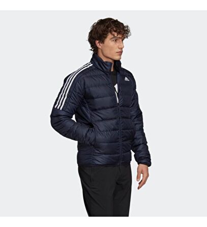 Adidas GH4594 Lacivert Ess Down Jacket Erkek Mont