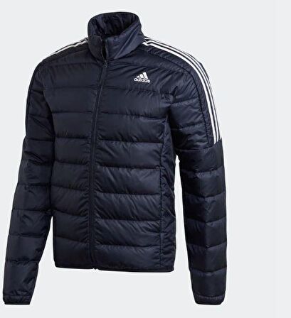 Adidas GH4594 Lacivert Ess Down Jacket Erkek Mont