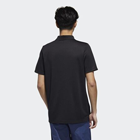 ADİDAS DESİGNED TO MOVE 3-STRİPES ERKEK SİYAH POLO TİŞÖRT (GL0483)