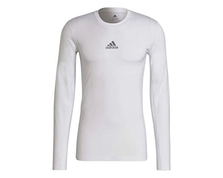 adidas Tf Ls Top M Erkek Futbol Uzun Kollu İçlik GU7334 Beyaz