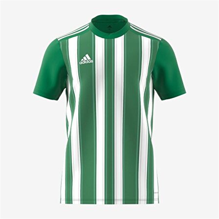 Adidas Striped 21 JSY Erkek Futbol Forması Yeşil / Beyaz H35644