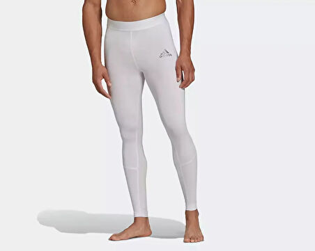 adidas Tf Long Tight M Erkek Futbol Taytı GU4902 Beyaz