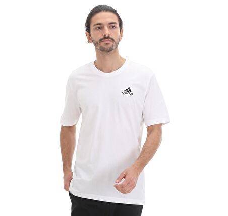 GK9640-E adidas M Sl Sj T Erkek T-Shirt Beyaz