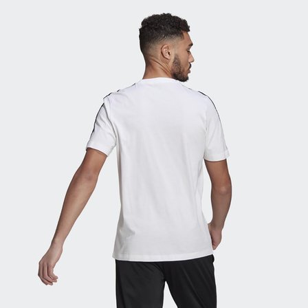Adidas GL3733 M 3S Sj T Beyaz-Siyah Erkek T-Shirt