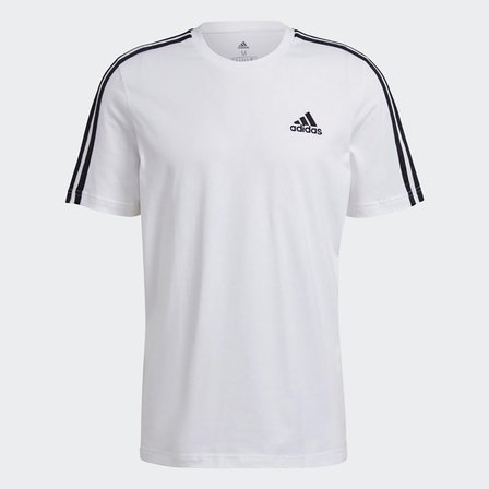 Adidas GL3733 M 3S Sj T Beyaz-Siyah Erkek T-Shirt