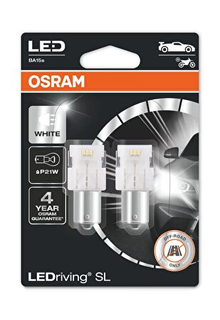 Osram Tek Duy 93 Led Sinyal Ampulü 6000K LEDriving SL 7506DWP.02B (2'li Paket)