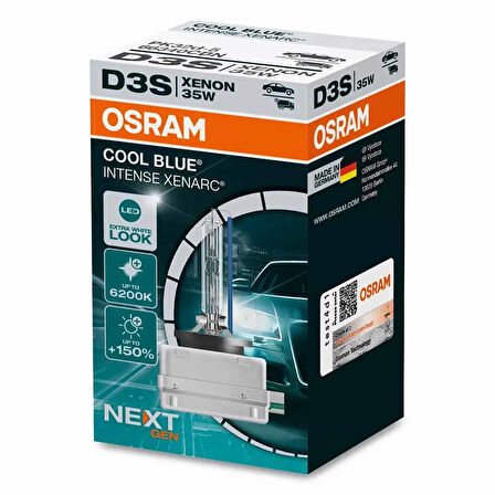 Osram Far Ampulü Xenon D3S 12V 35W İntense Xenarc 66340 CBN