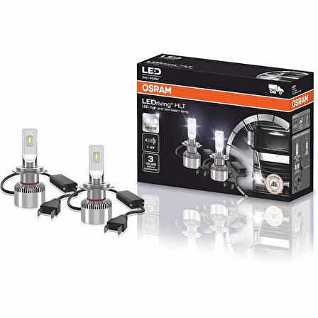 Osram Far Ampulü Led H7 24V 18W Ledriving 64215DWS-2HFB