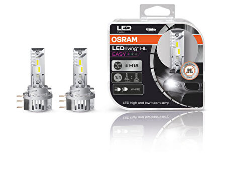 Osram H15 Led Far Ampulü LEDriving HL EASY 64176DWESY-HCB (Takım - 2 Adet)