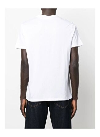 KARL LAGERFELD Bisiklet Yaka Beyaz Erkek T-Shirt 755071500251