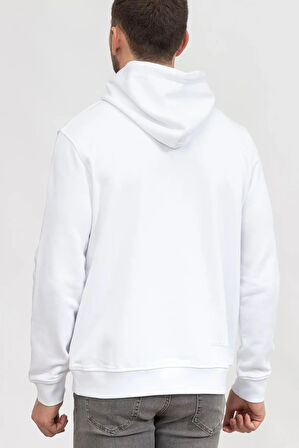 Erkek Sweatshirt Beyaz