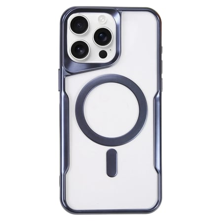 Apple iPhone 16 Pro Max Kılıf Boyi Magsafe Silikon Kapak - Lacivert