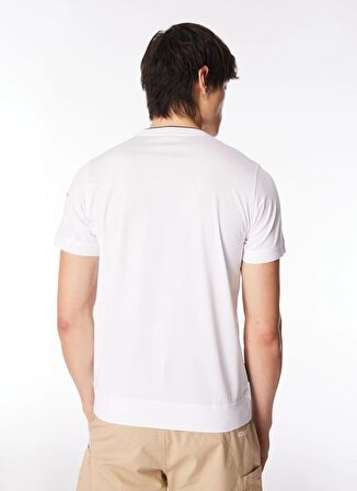 KARL LAGERFELD Bisiklet Yaka Beyaz Erkek T-Shirt 755002542200