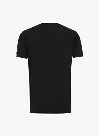 KARL LAGERFELD Bisiklet Yaka Siyah Erkek T-Shirt 755024542221