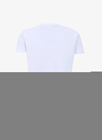 KARL LAGERFELD Bisiklet Yaka Beyaz Erkek T-Shirt 755034542221