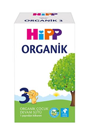 Hipp Organik 3 Prebiyotik Devam Sütü 2 x 600 gr