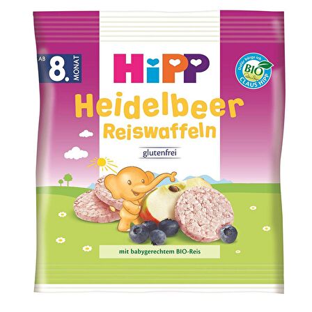 Hipp Yabanmersinli Pirinçli Bebek Gofreti 30 gr