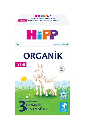 Hipp Organik 3 Prebiyotik Biberon Maması 3 x 400 gr