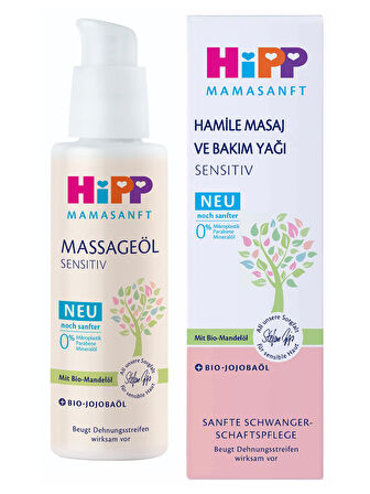 Hipp Mamasanft Hamile Masaj Ve Bakım Yağı 100 ml