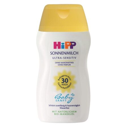 Hipp Babysanft Mini Güneş Sütü 30 Faktör 50 ml 023