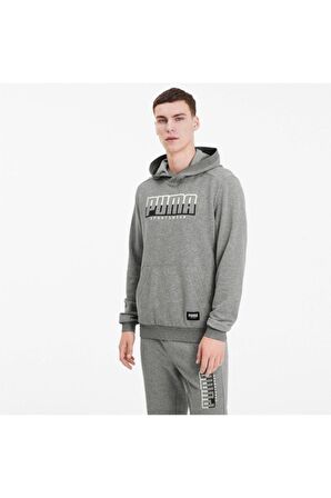 Puma Erkek Spor Gri Sweatshirt - ATHLETICS - 58134703
