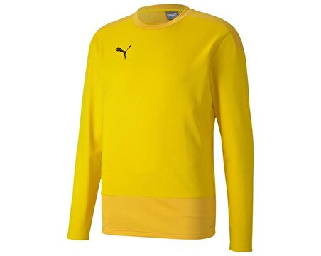 Puma Teamgoal 23 Training Sweat Erkek Futbol Antrenman Sweatshirts 65647807 Sarı