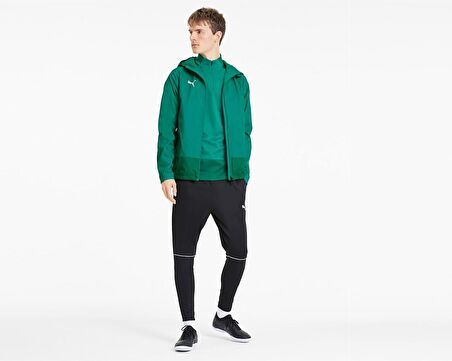 Puma Teamgoal 23 Training Rain Jacket Erkek Futbol Antrenman Yağmurluk 65655905 Yeşil