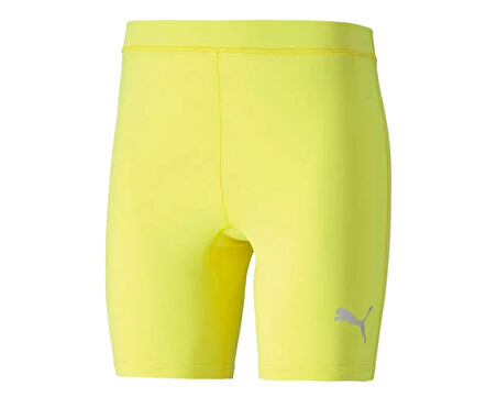 Puma Liga Baselayer Short Tight Erkek Futbol Taytı 65592433 Sarı