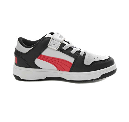 370492-07 Puma Pm Rebound Layup Lo Sl V Ps çocuk Spor Ayakkabı Beyaz