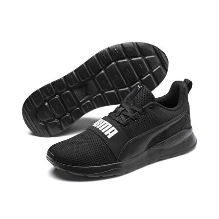 Puma Anzarun Lite Bold Erkek Siyah Günlük Spor Aya